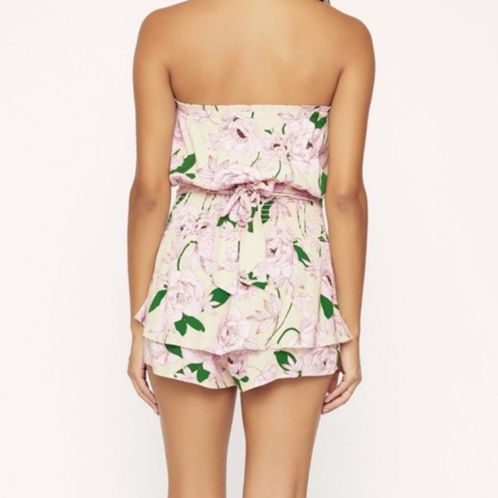 LOST + WONDER HAWAIIAN ROSE ROMPER - Picture 4 of 11